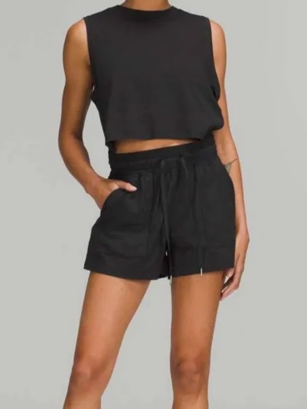 Lululemon dance studio high rise shorts